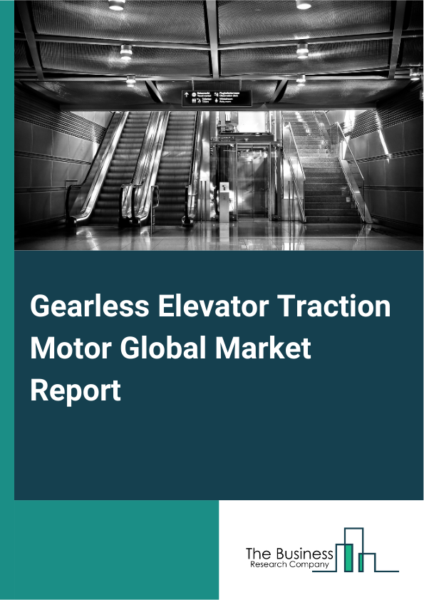 Gearless Elevator Traction Motor