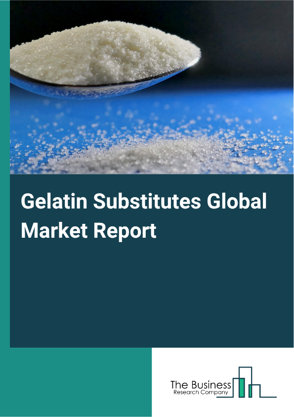 Gelatin Substitutes Market Size and growth rate 2025 to 2029: Graph