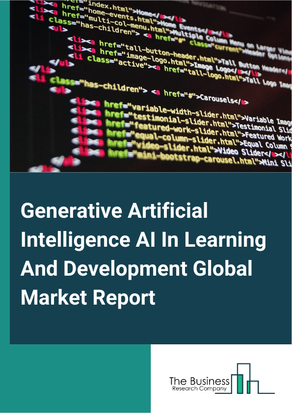 Generative Artificial Intelligence AI In Learning And Development