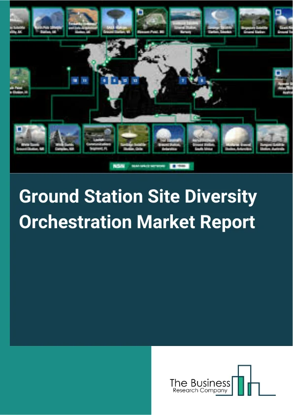 Ground Station Site Diversity Orchestration Market Report Infographic Image