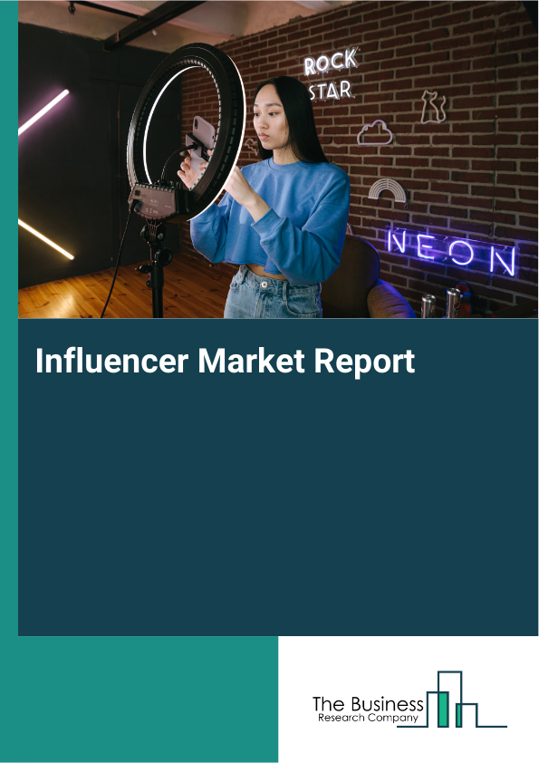 Influencer Market Report Infographic Image