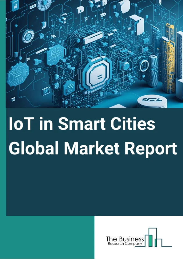 IoT in Smart Cities Market Report Infographic Image