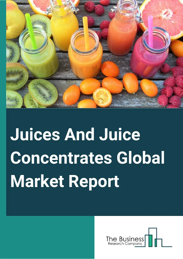 Juices And Juice Concentrates Global Market Report 2024 – By Type (Juices, Juice Concentrates), By Concentration (Concentrated, Non-concentrated), By Distribution Channel (Supermarket Or Hypermarkets, Convenience Stores, Specialty Food Stores, Online Retail, Other Distribution Channels), By Application (Bakery And Confectionery, Beverages, Dairy Food, Soups And Sauces, Other Applications) – Market Size, Trends, And Global Forecast 2024-2033