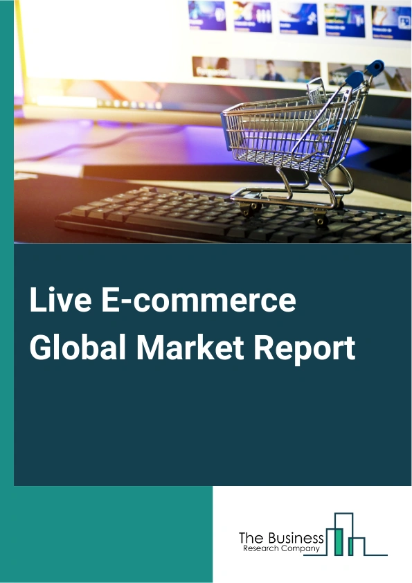 Live E-commerce Market Report Infographic Image