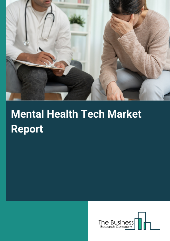 Mental Health Tech Market Report Infographic Image