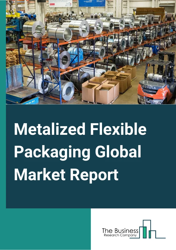 Metalized Flexible Packaging Global Market Report 2024 – By Material Type (Aluminum Foil-Based Flexible Packaging, Metalized Film Flexible Packaging), By Packaging Type (Bags, Pouches, Wraps, Rollstock, Other Packaging Types), By Application (Packaging, Decoration, Printing And Lamination, Labelling, Insulations), By End-Use Industry (Food, Beverage, Personal Care, Pharmaceuticals, Pet Food, Other End-Use Industries) – Market Size, Trends, And Global Forecast 2024-2033