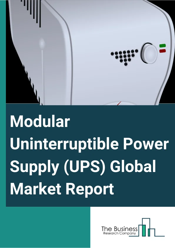 Modular Uninterruptible Power Supply (UPS)