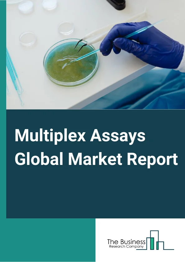 Multiplex Assays Global Market Report 2024 – By Type (Protein-Based Multiplex Assays, Nucleic Acid-Based Multiplex Assays, Other Types), By Identification Technology (Flow Cytometry, Multiplex Real-Time PCR, Other Identification Technologies), By Detection Technology (Enzyme-Linked Immunosorbent Assay (ELISA), Luminescence, Fluorescence, Other Detection Technologies), By Application (Research And Development, Clinical Diagnostics), By End User (Pharmaceutical And Biotechnology Companies, Hospitals And Research Institutes, Reference Laboratories, Other End-Users) – Market Size, Trends, And Global Forecast 2024-2033