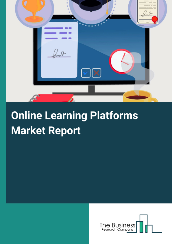 Online Learning Platforms Market Report Infographic Image