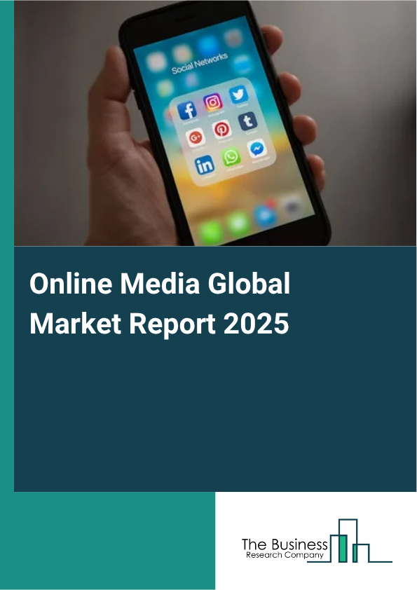 Online Media Market Report Infographic Image