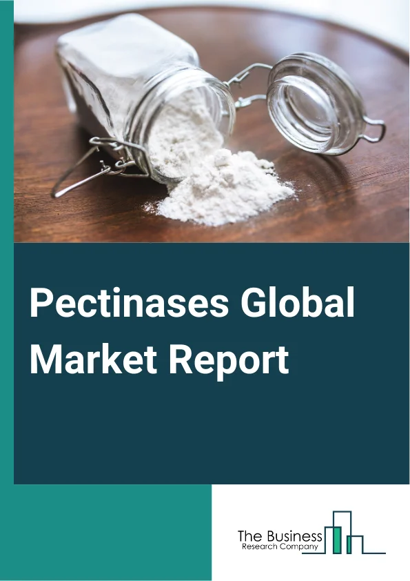Pectinases Global Market Report 2025 – By Type (Pectin Lyases, Protopectinases, Polygalacturonases, Pectinesterase, Other Types), By Source (Bacterial Pectinase, Fungal Pectinase, Plant-Derived Pectinase, Other Sources), By Form (Powder, Liquid, Granules), By Application (Fruit Juice Extraction, Wine Production, Food Processing, Other Applications), By End User (Food And Beverage, Pharmaceutical, Textile, Agriculture, Other End Users) – Impact of Tariff and Trade War on Market Size, Growth, Trends, and Forecast 2025–2034