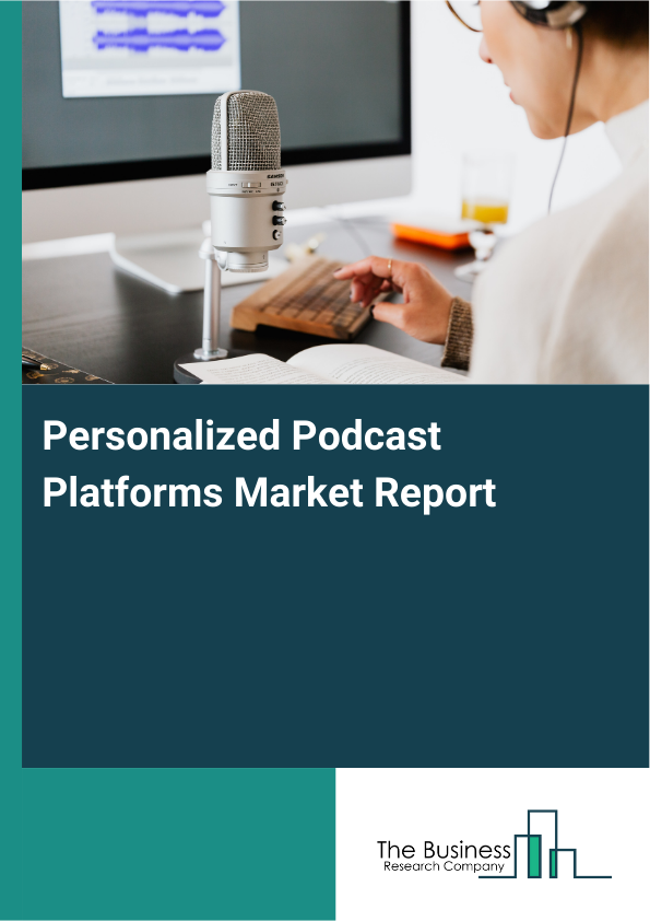 Personalized Podcast Platforms Market Report Infographic Image