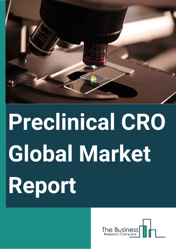 Preclinical CRO Global Market Report 2025 – By Service (Bioanalysis And DMPK Studies, Toxicology Testing, Compound Management, Chemistry, Safety Pharmacology, Others Services), By Type (Patient Derived Organoid (PDO) Model, Patient Derived Xenograft Model), By Animal Model (Small Animal Model, Large Animal Model), By Model System (In Vivo, In Vitro), By End User (Biopharmaceutical Companies, Government And Academic Institutes, Medical Device Companies, Other End-users) – Market Size, Trends, And Global Forecast 2025-2034