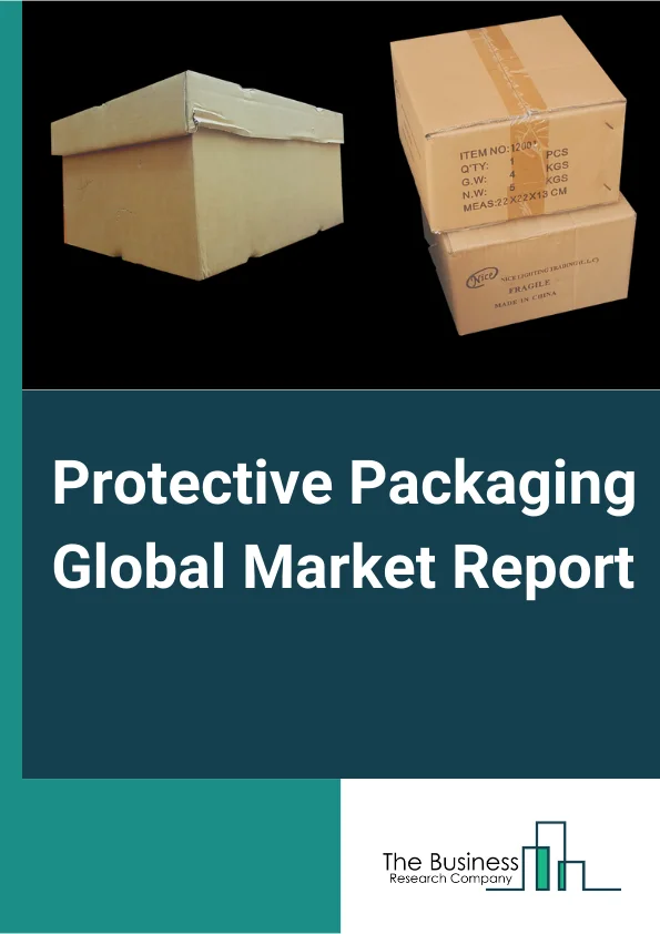 Protective Packaging Global Market Report 2025 – By Type( Rigid Protective Packaging, Flexible Protective Packaging, Foam Protective Packaging), By Material( Foam Plastics, Paper And Paperboard, Plastics, Other Materials), By Function( Cushioning, Blocking And Bracing, Void Fill, Insulation, Wrapping), By End-User Industry( Food And Beverage, Industrial Goods, Automotive, Household Appliances, Pharmaceuticals, Other End-User Industries) – Market Size, Trends, And Global Forecast 2025-2034