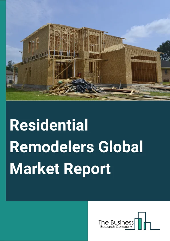 Residential Remodelers Global Market Report 2024 – By Project (DIY (Do It Yourself), Professional), By Distribution Channel (Online, Offline), By Application (Flooring, Walls, Ceilings, Porches, Gardens, Garages, System And Equipment, Disaster Repair, Other Applications) – Market Size, Trends, And Global Forecast 2024-2033