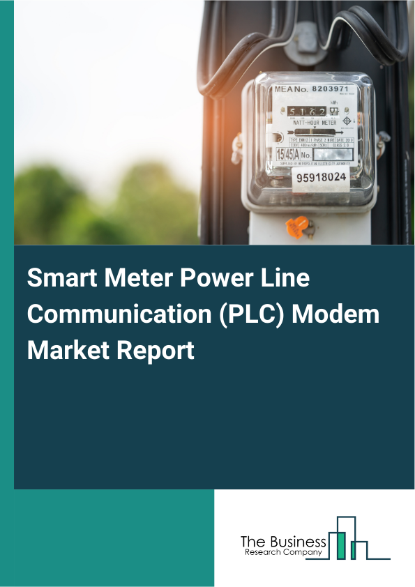 Smart Meter Power Line Communication (PLC) Modem Market Report Infographic Image