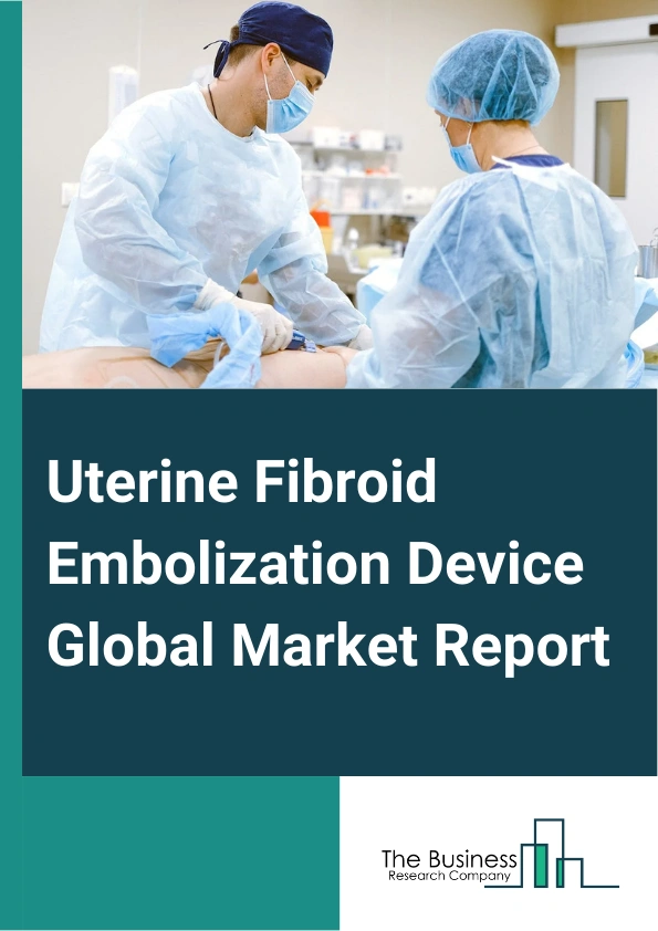 Uterine Fibroid Embolization Device Global Market Report 2025 – By Technology (Surgical Techniques, Laparoscopic Techniques, Ablation Techniques, Embolization Techniques), By Mode Of Treatment (Invasive Treatment, Minimally Invasive Treatment, Non-Invasive Treatment), By End User (Hospitals, Clinics, Ambulatory Surgical Center) – Market Size, Trends, And Global Forecast 2025-2034