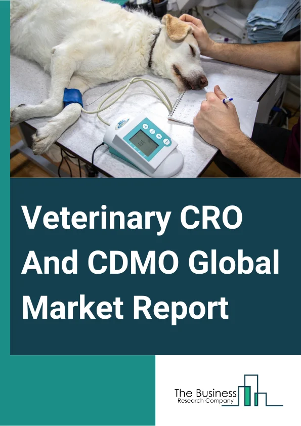 Veterinary CRO And CDMO Global Market Report 2025 – By Service Type (Discovery, Development, Manufacturing, Packaging And Labeling, Market Approval And Post-marketing), By Animal Type (Companion Animals, Livestock Animals), By Application (Medicines, Medical Devices, Pharmaceuticals, Biologics, Other Applications) – Market Size, Trends, And Global Forecast 2025-2034